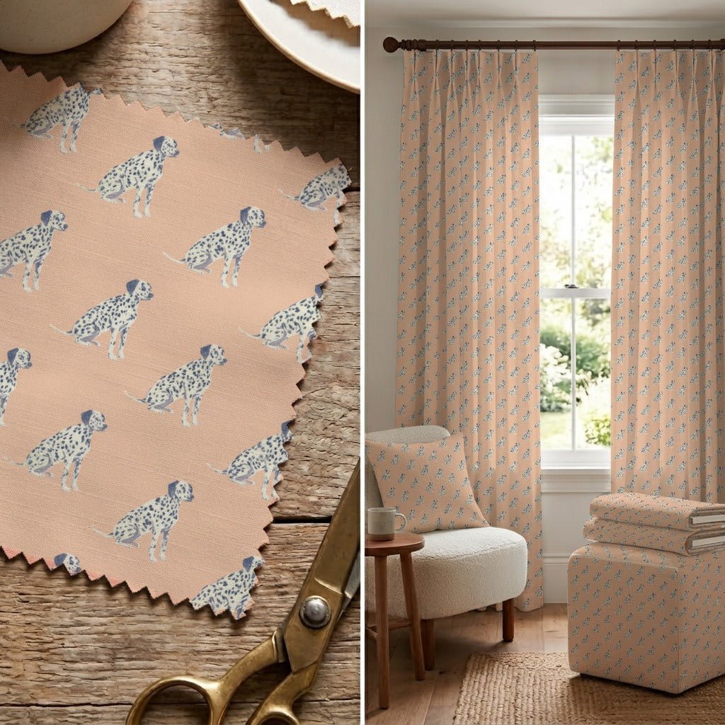 Waggle Repeat - Fabric - Linen Rowe