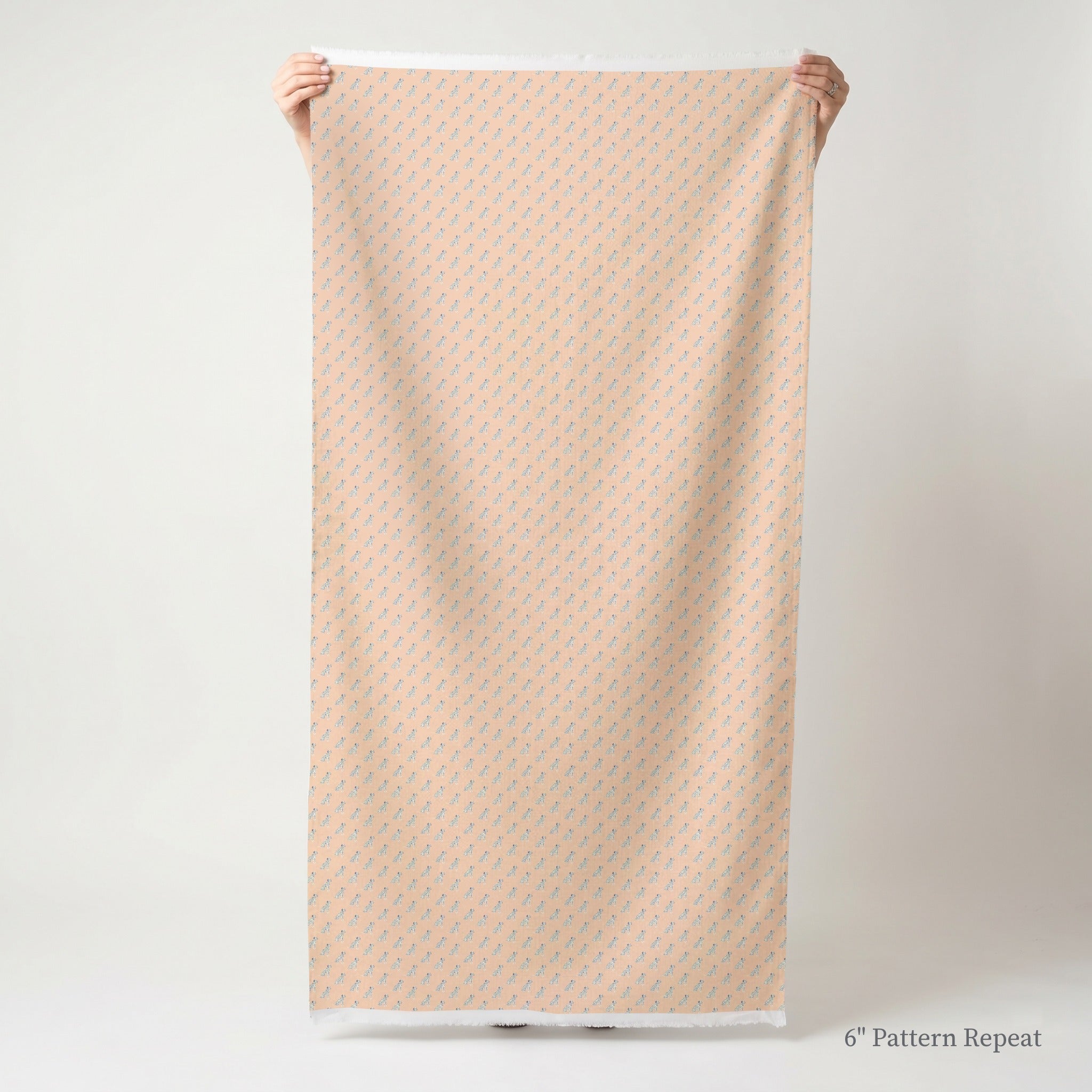 Waggle Repeat - Fabric - Linen Rowe