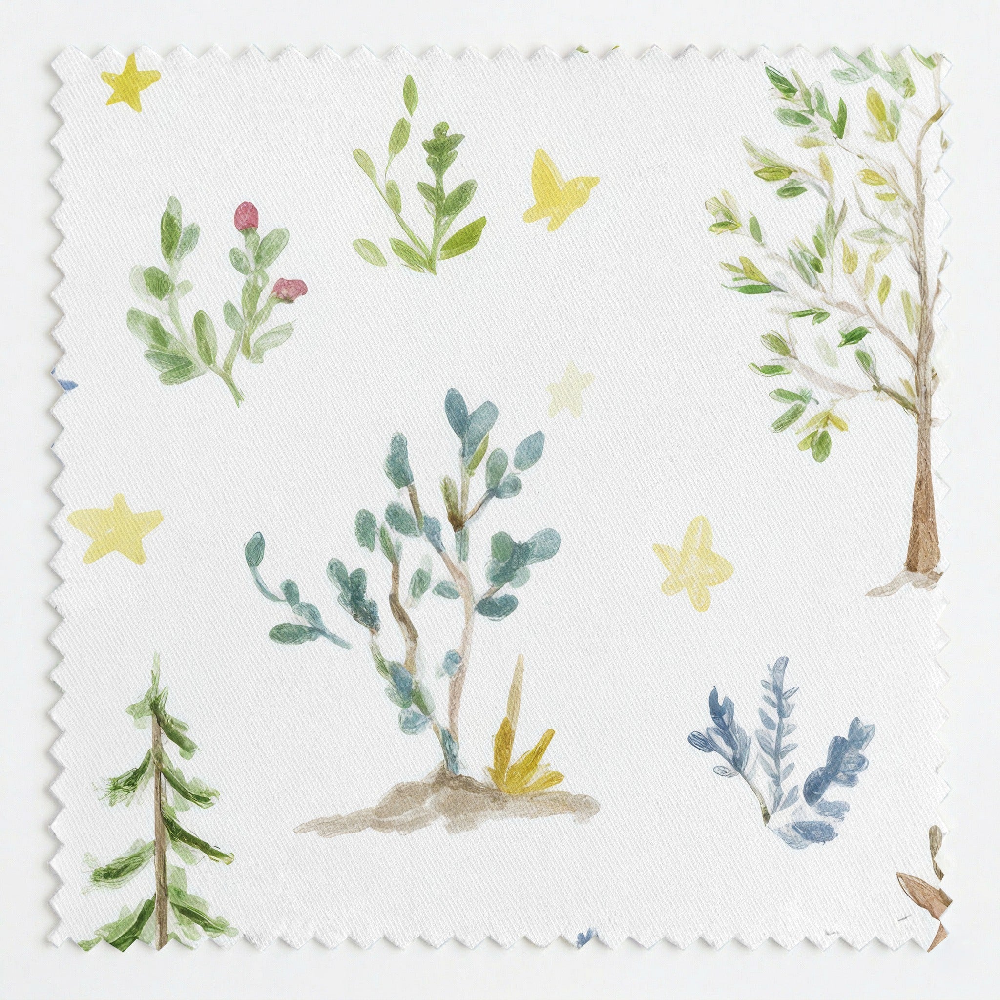 Walking Through the Forest - Fabric - Linen Rowe