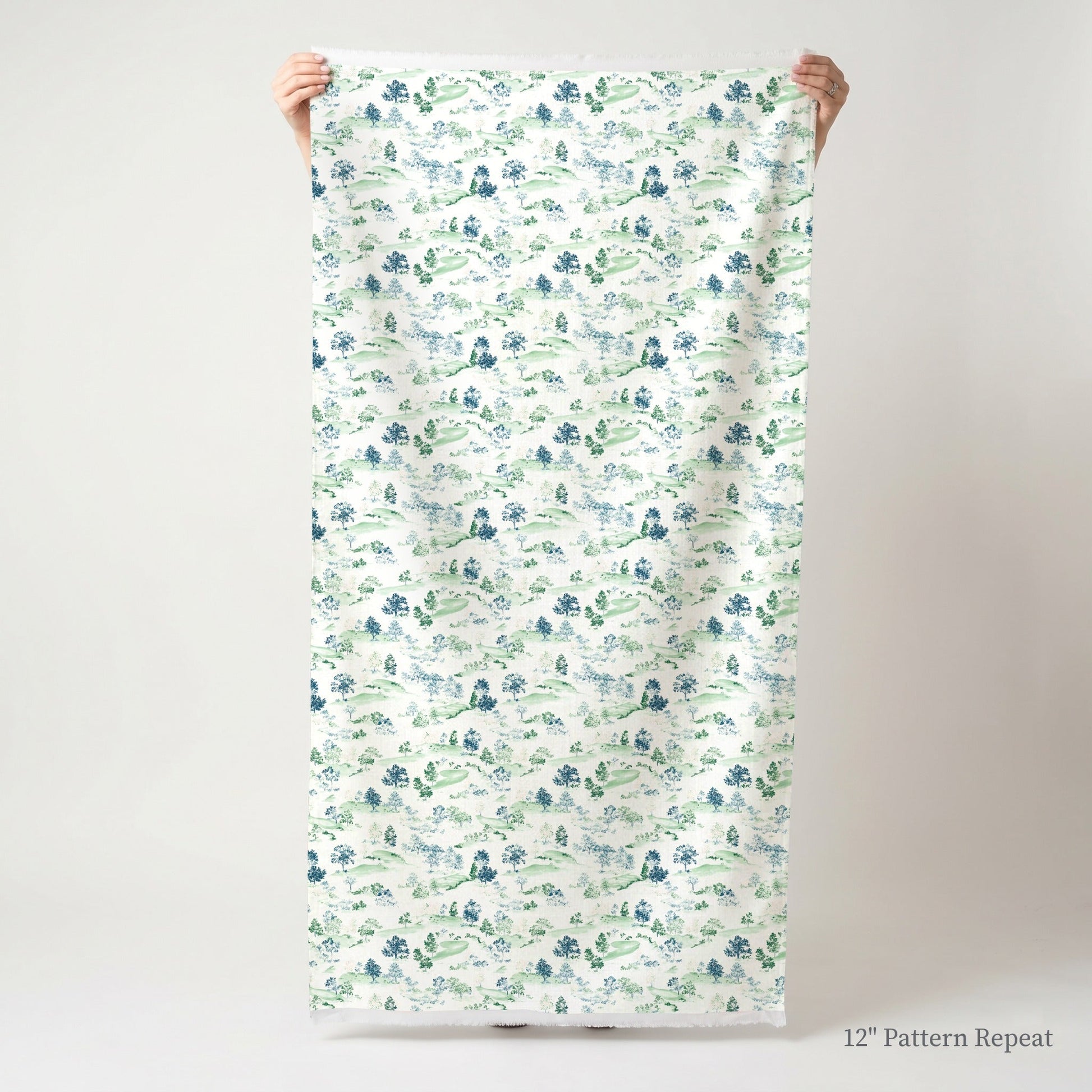 Watercolor Course - Fabric - Linen Rowe
