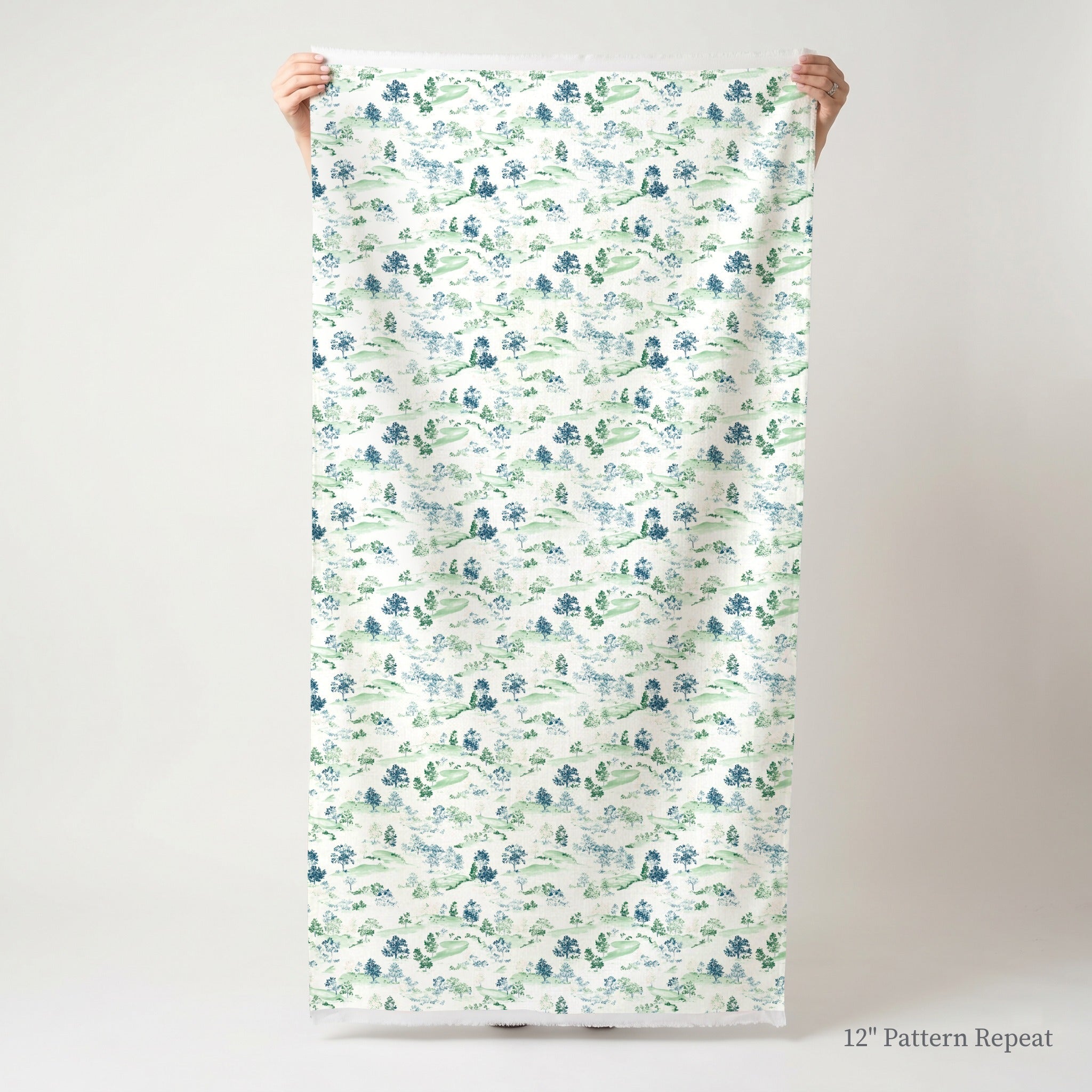 Watercolor Course - Fabric - Linen Rowe