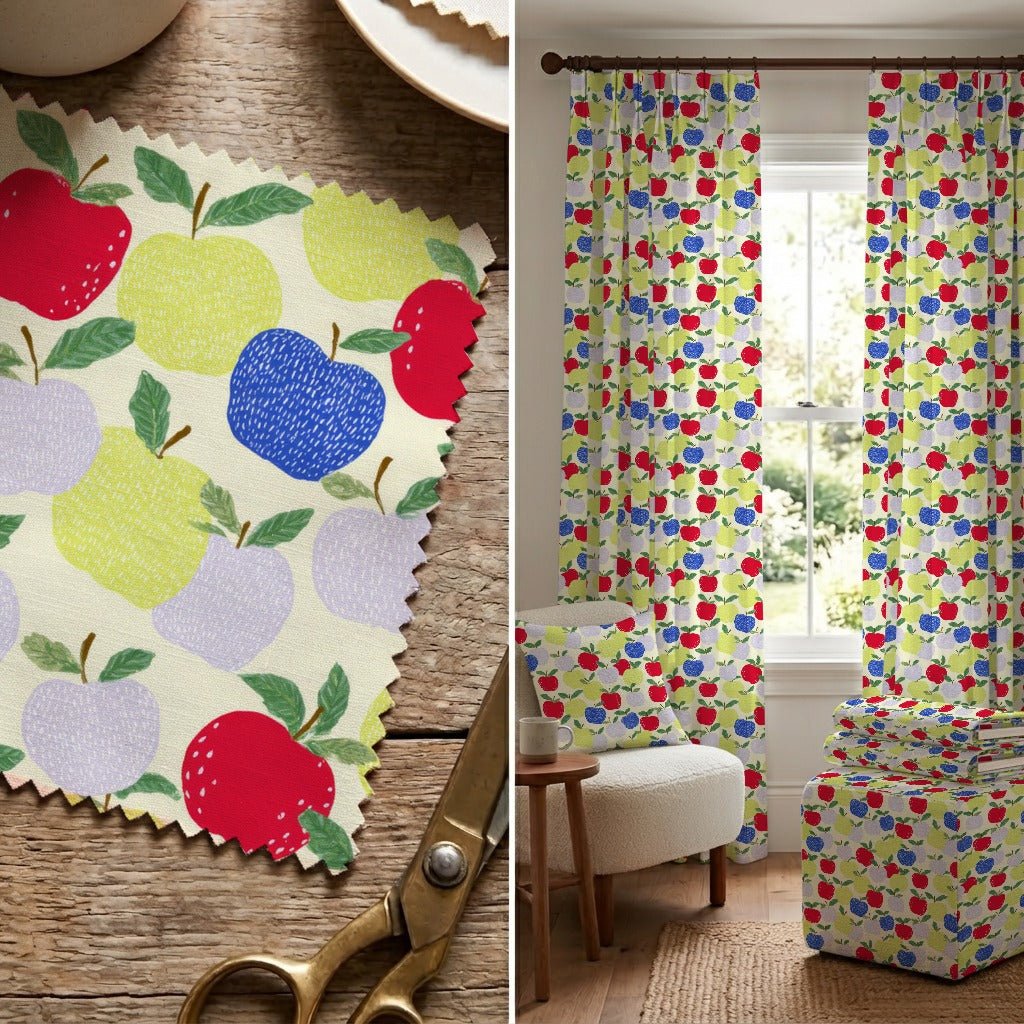Wild Apple - Fabric - Linen Rowe