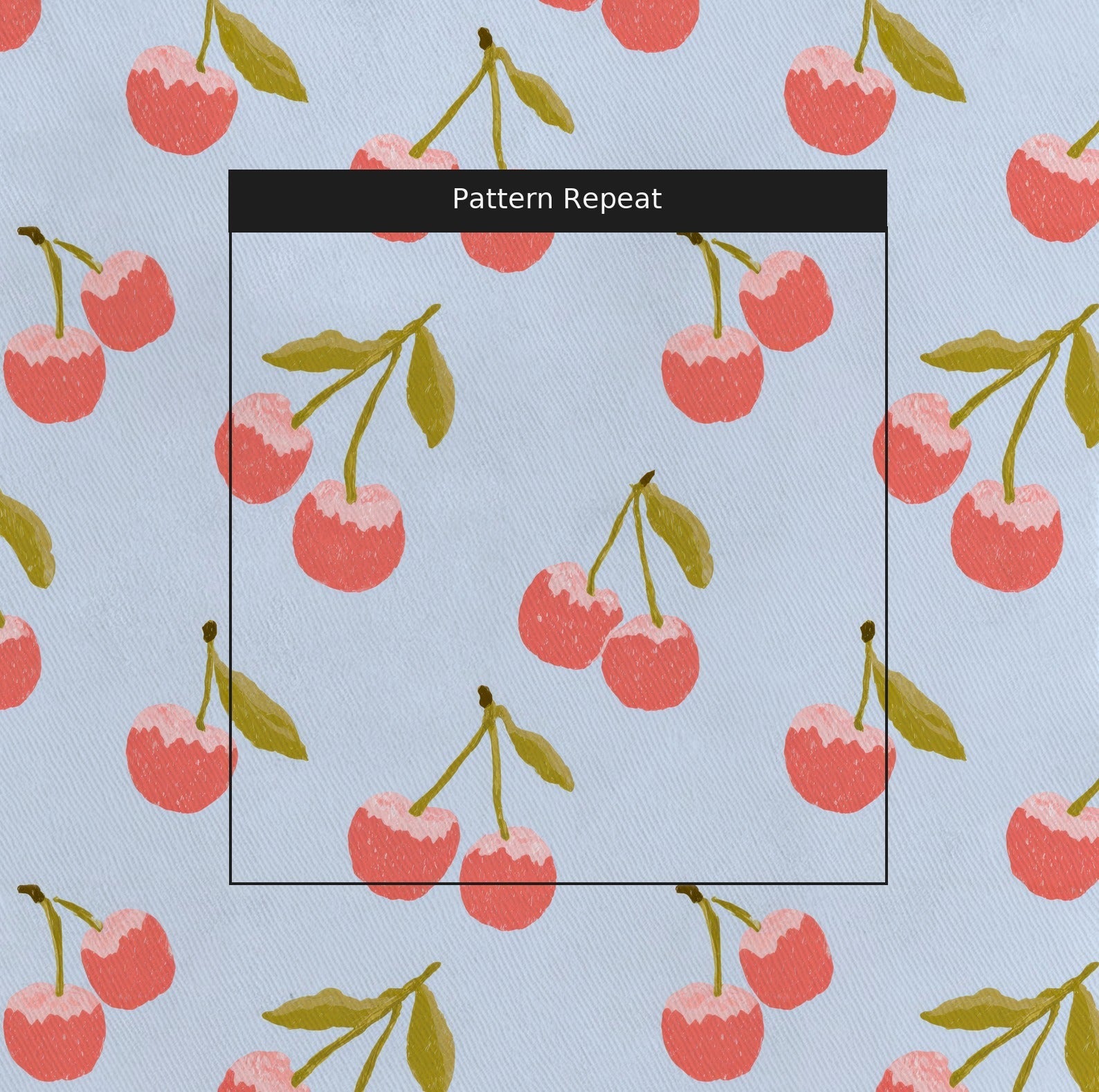Wild Cherry - Fabric - Linen Rowe