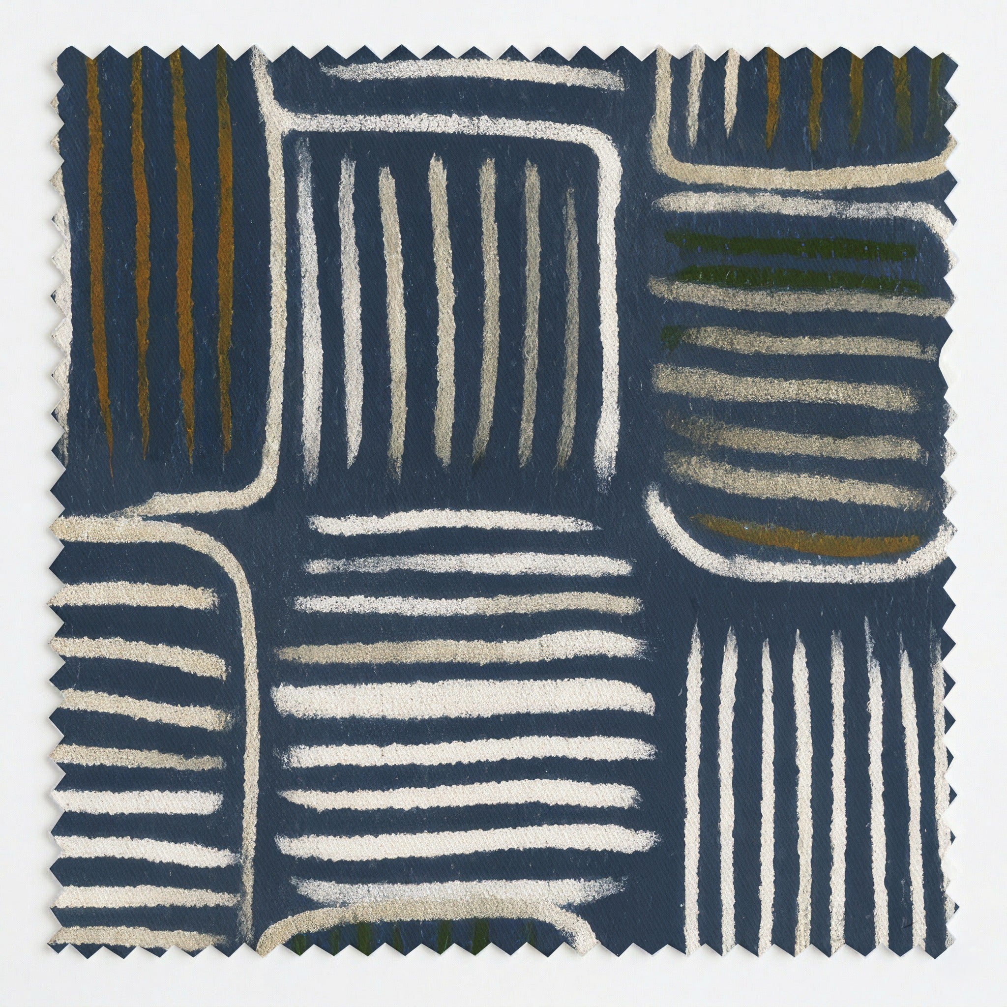 Wilder Brushstrokes - Fabric - Linen Rowe