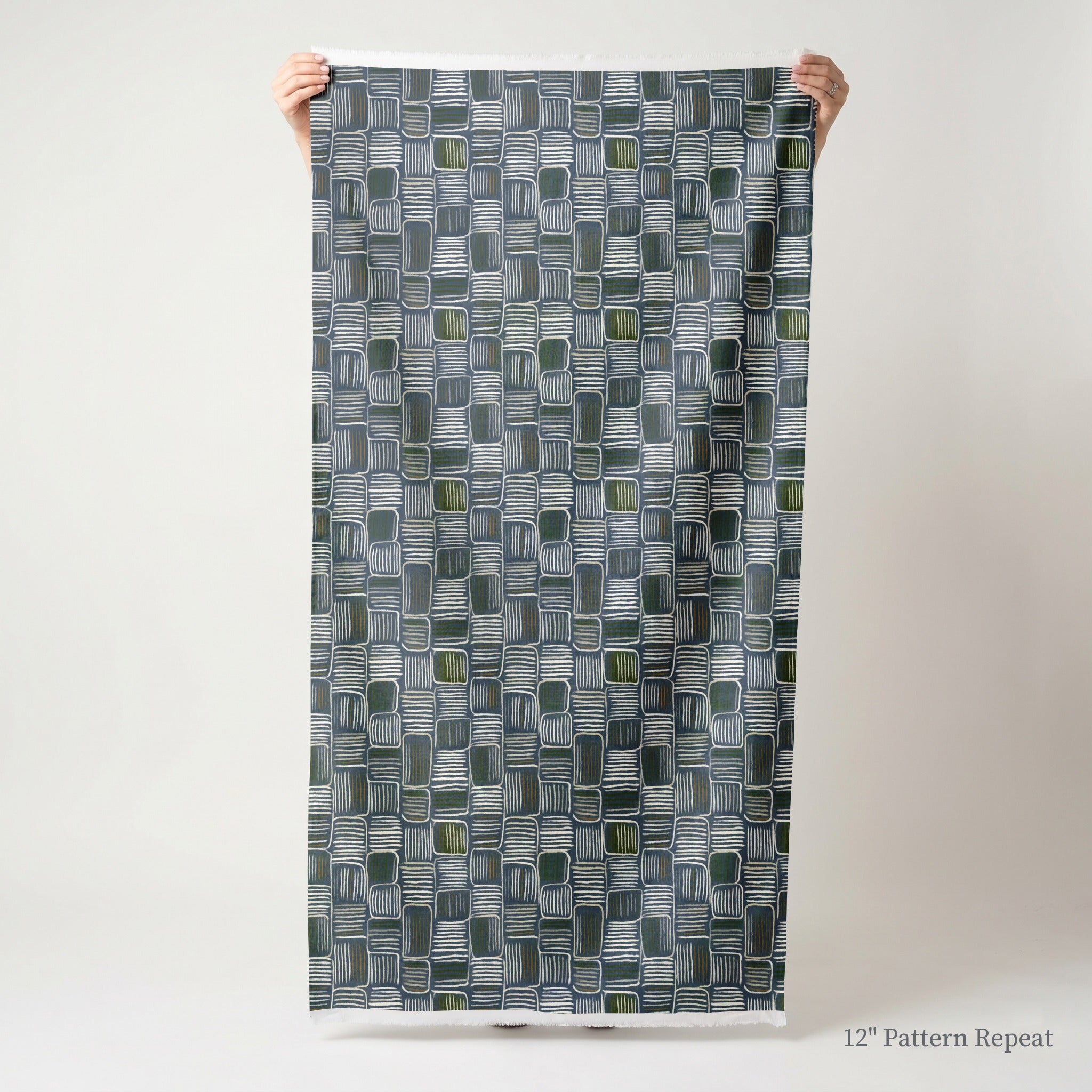 Wilder Brushstrokes - Fabric - Linen Rowe