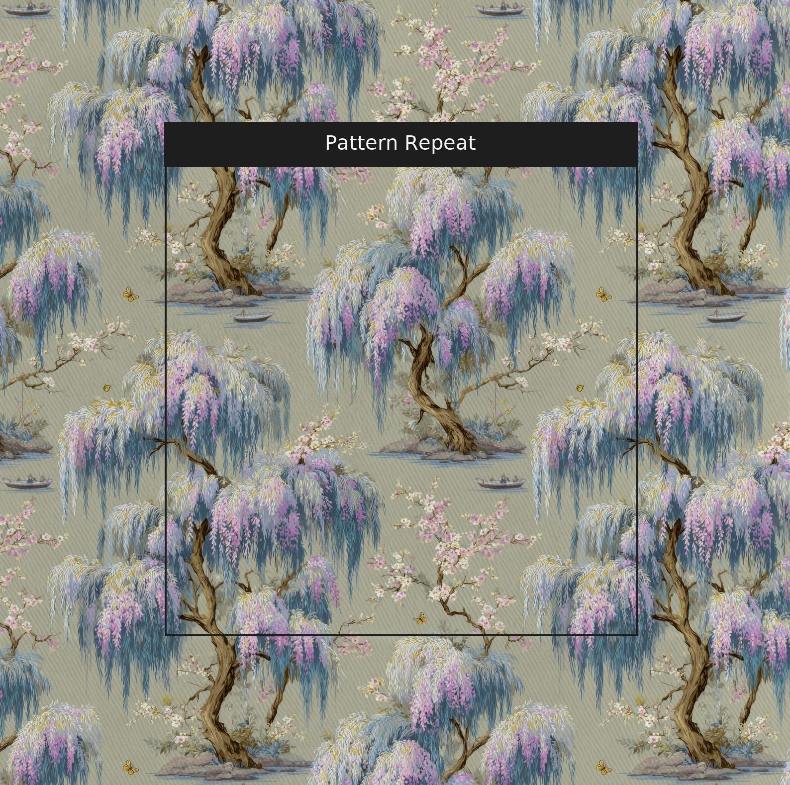 Willow Cove - Fabric - Linen Rowe