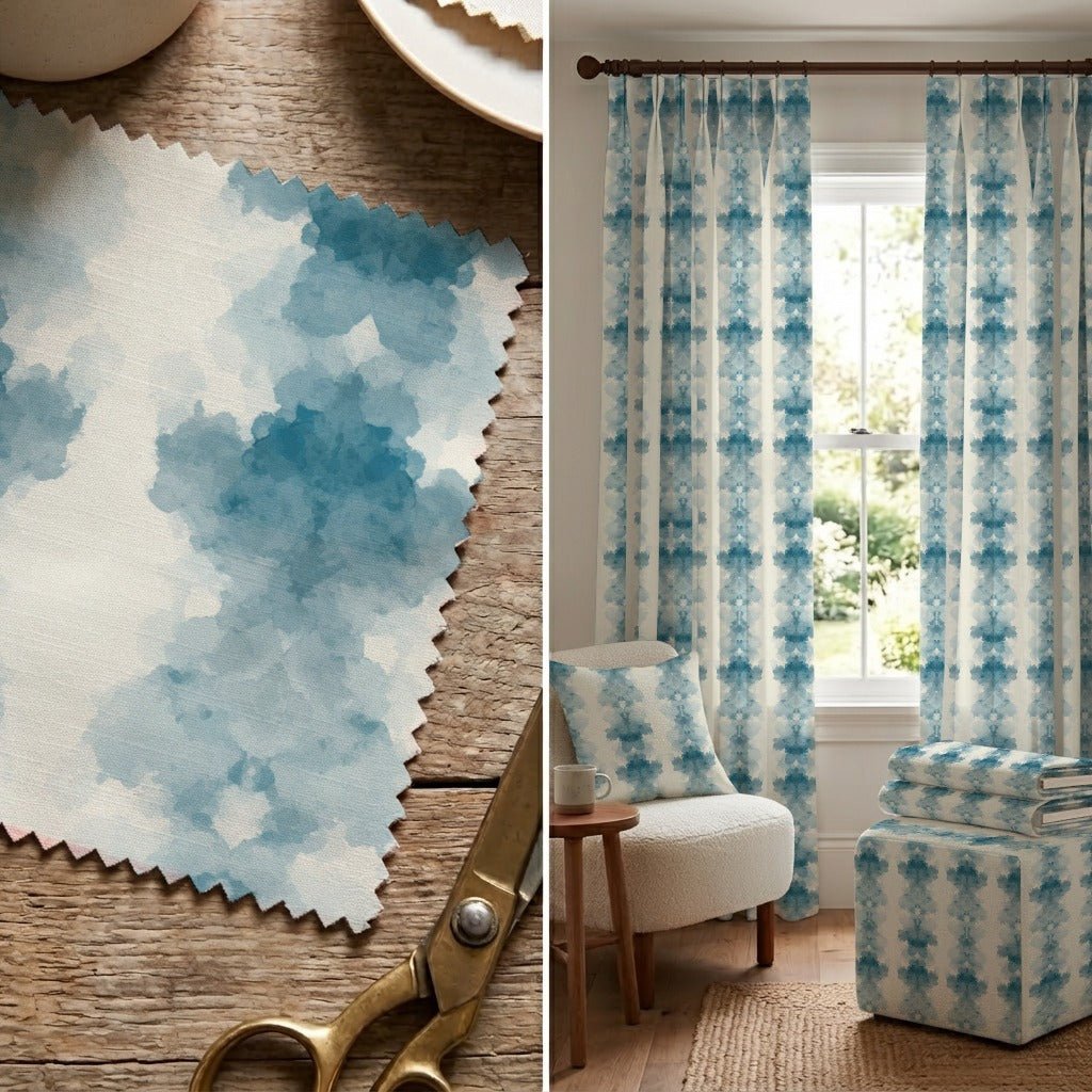 Winter Mist - Fabric - Linen Rowe