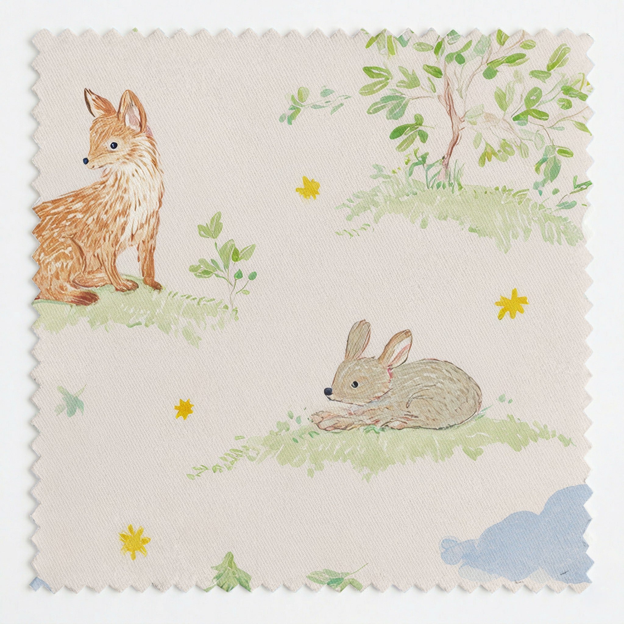 Woodland Nights_ - Fabric - Linen Rowe