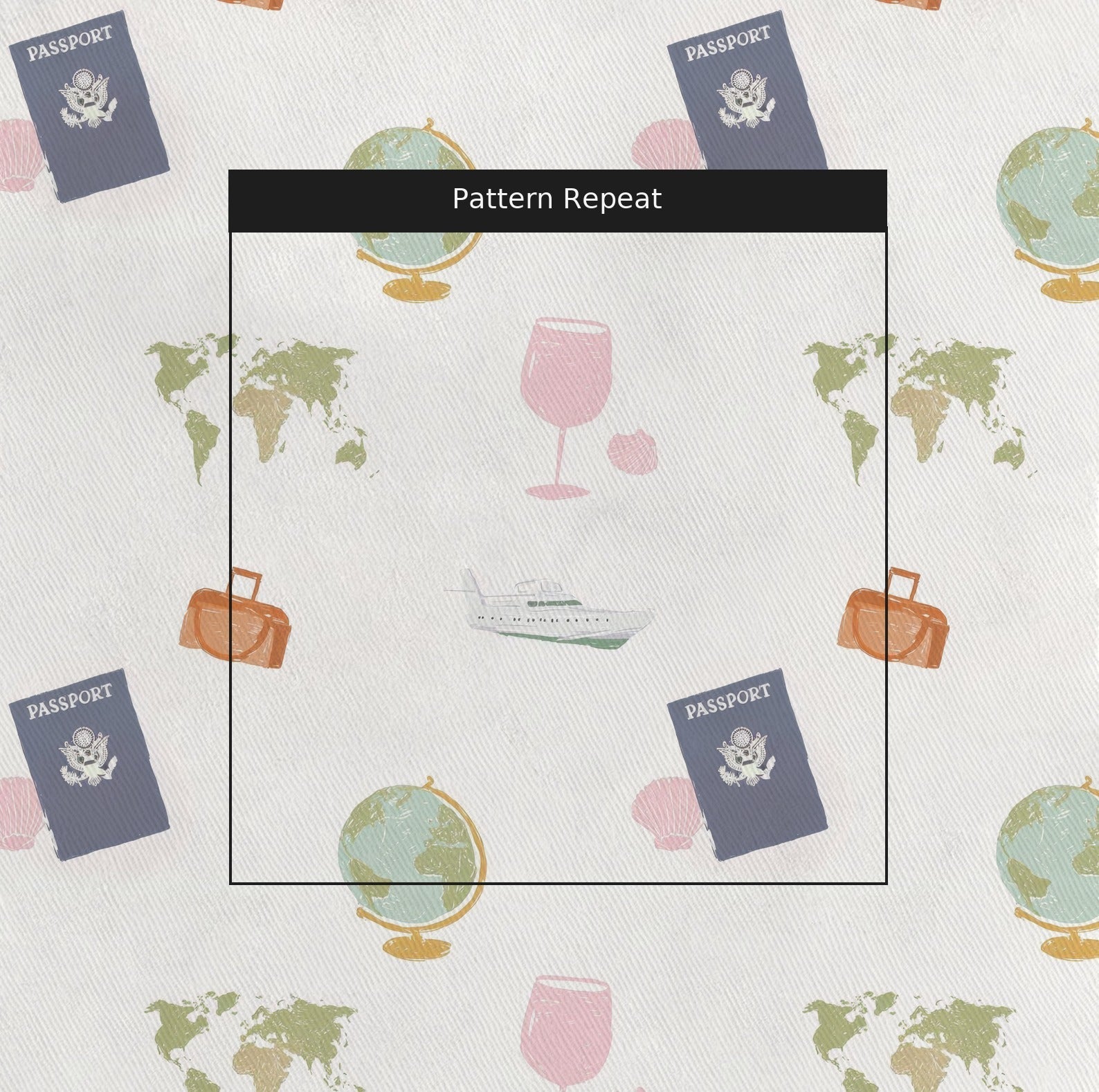 World Traveler - Fabric - Linen Rowe